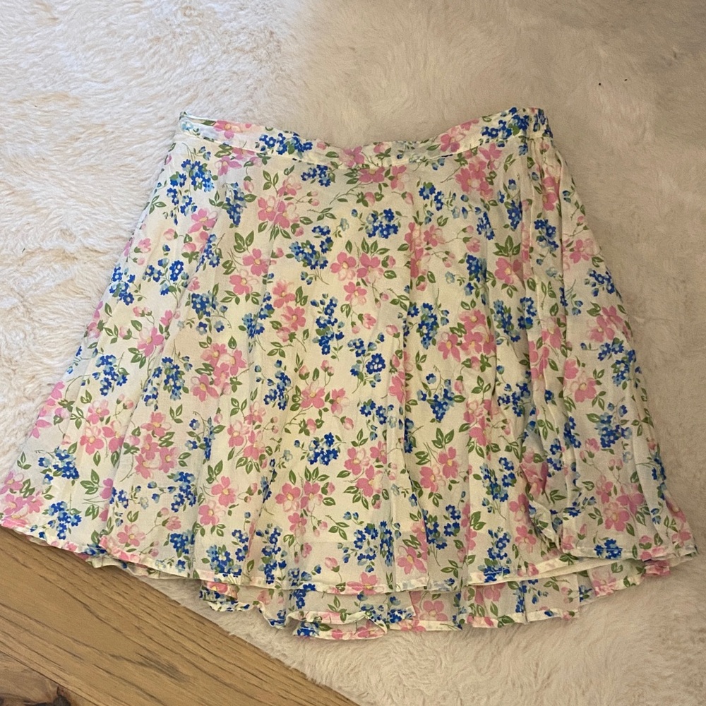Denim & Supply Ralph Lauren Floral Skater Skirt